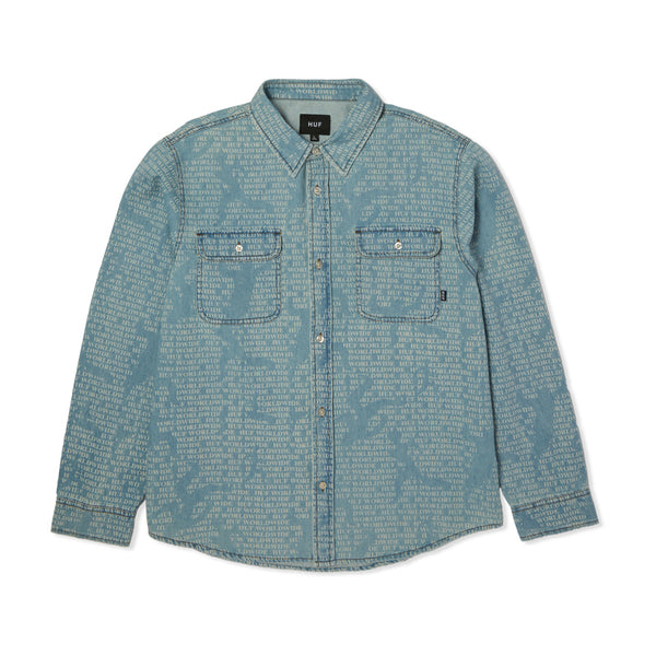 HUF CEREMONY DENIM SHIRT