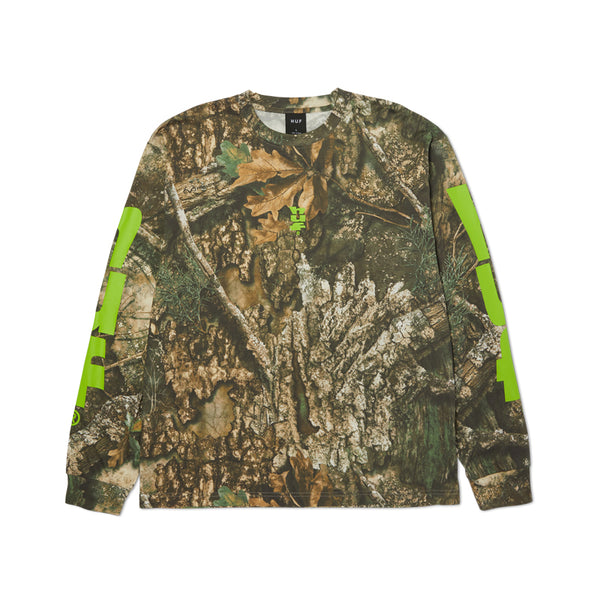 HUF REALTREE MEGABLAST L/S TEE