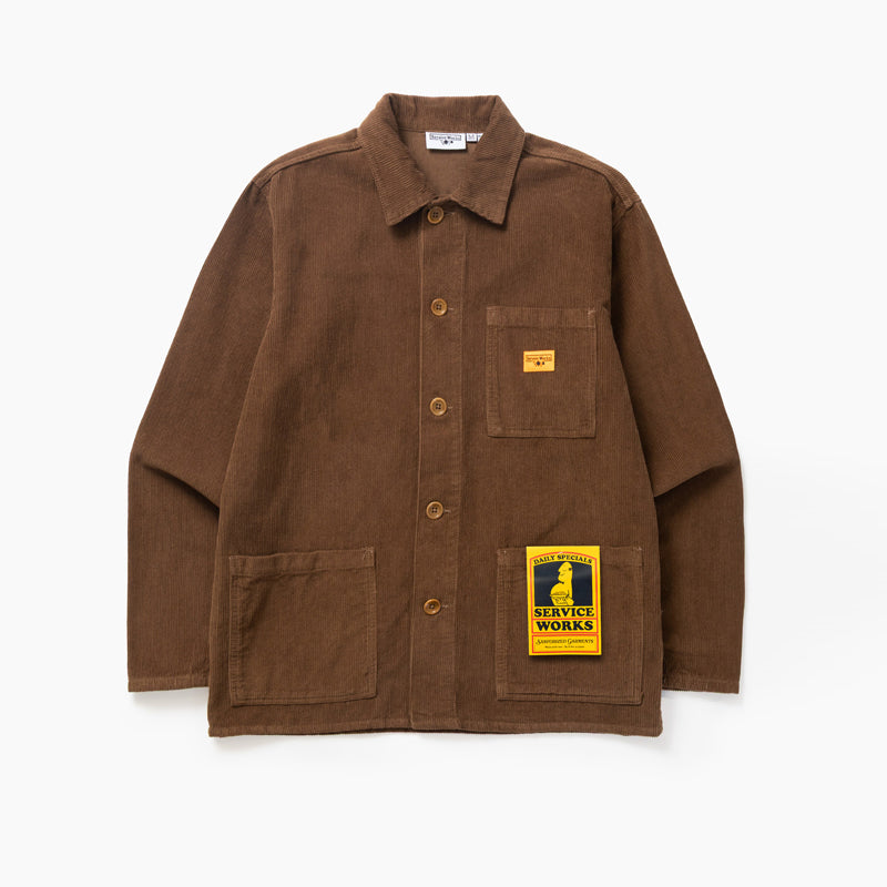 SERVICE WORKS CORDUROY CHORE SHIRT
