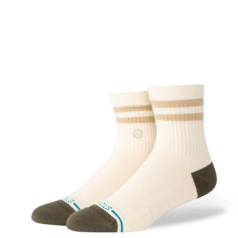 STANCE MARLED STRIPE QUARTER SOCKS