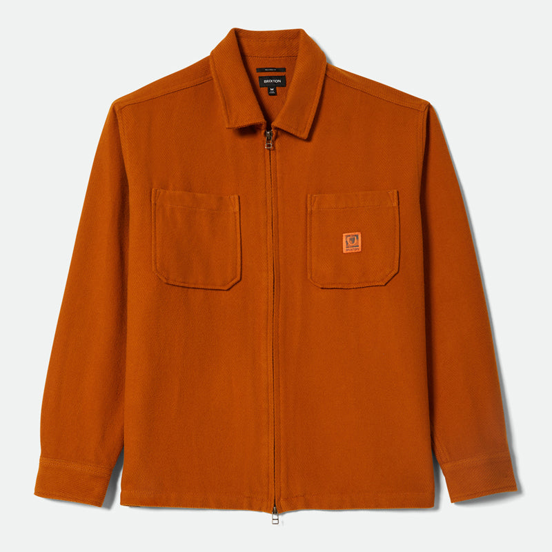 BRIXTON UNION ZIP FLANNEL