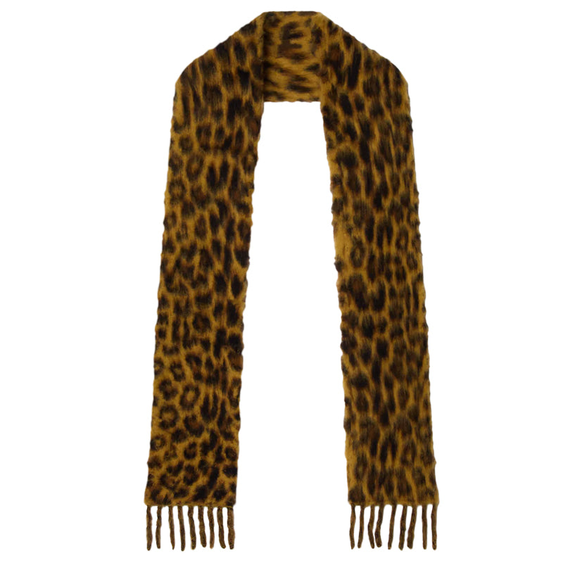 OBEY LEOPARD SCARF