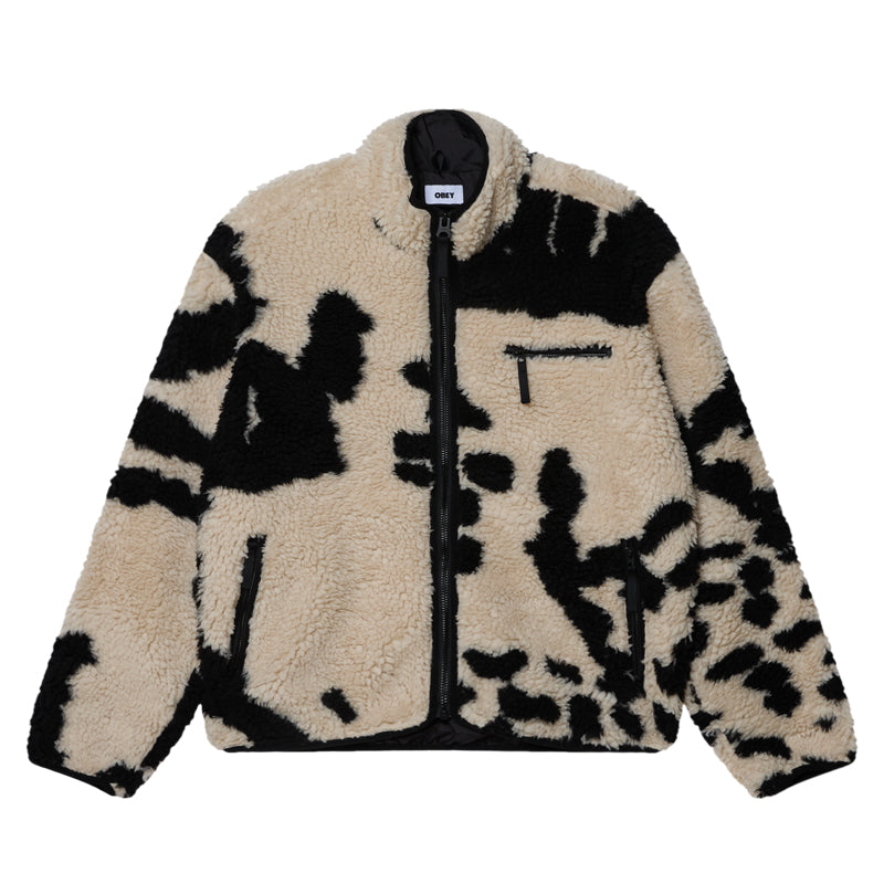 OBEY SHAGGY SHERPA JACKET