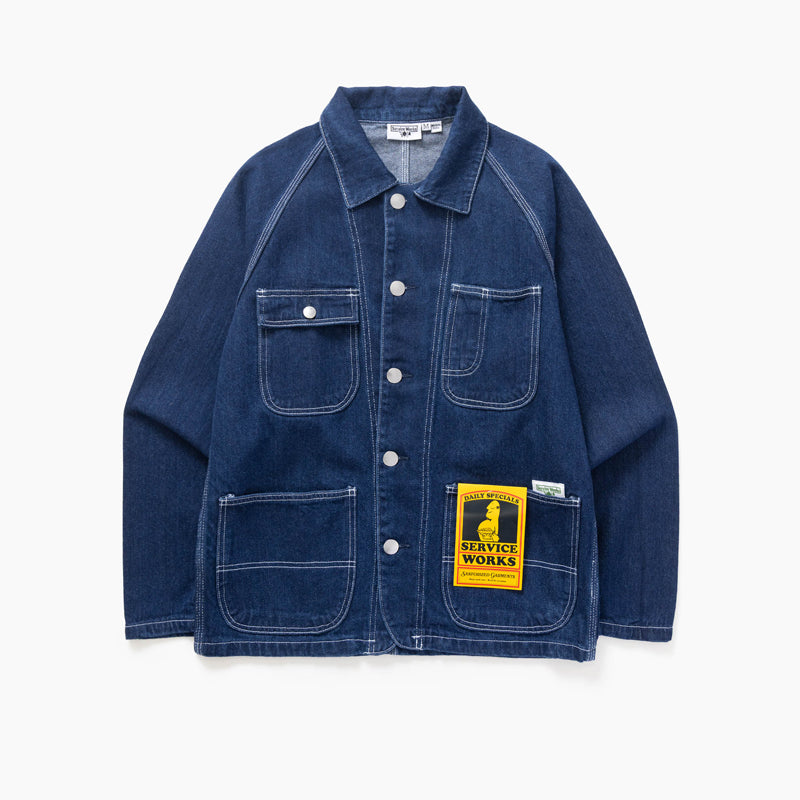 SERVICE WORKS DENIM COVERALL 2.0
