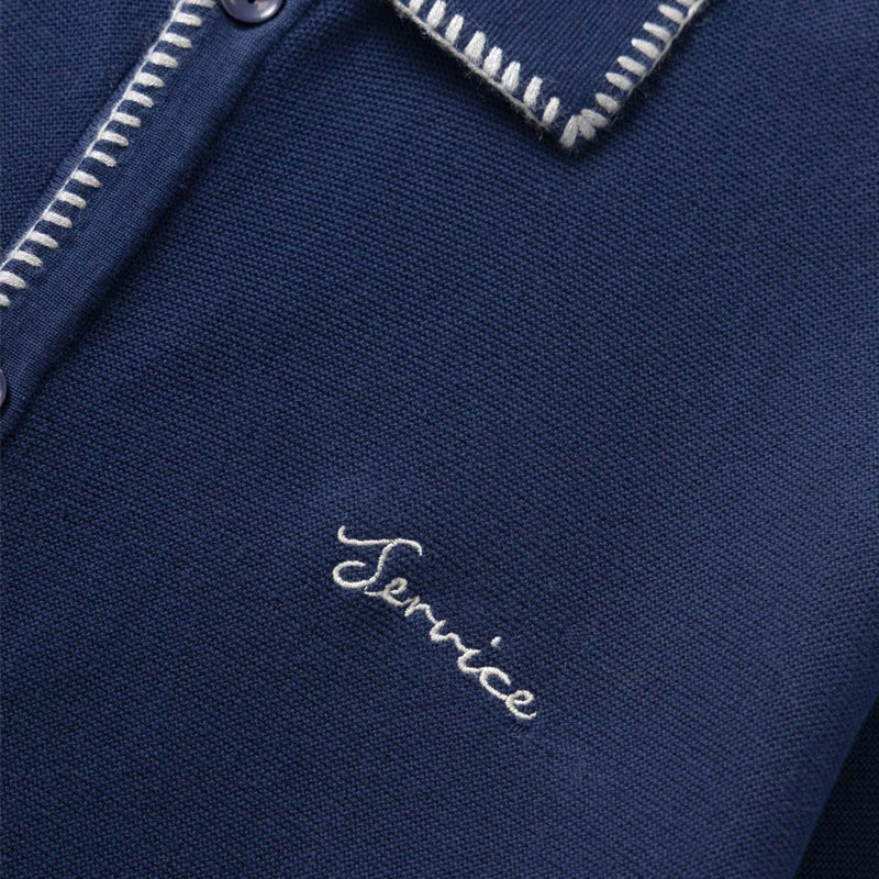 SERVICE WORKS BLANKET STITCH CARDIGAN