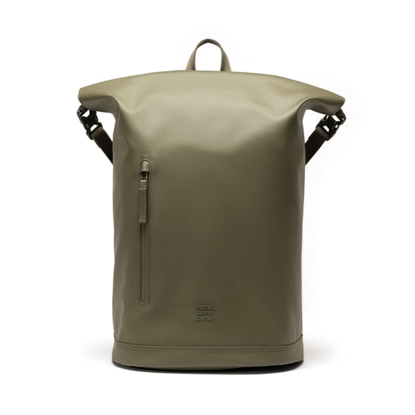 HERSCHEL ROLL TOP BACKPACK - WEATHER RESISTANT 3D LOGO
