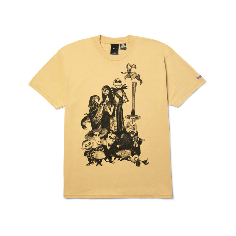 HUF X NIGHTMARE BEFORE CHRISTMAS CAST S/S TEE
