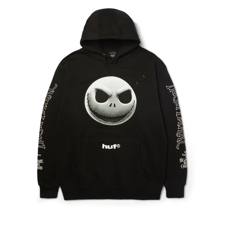 HUF X NIGHTMARE BEFORE CHRISTMAS JACK SKELLINGTON P/O HOODIE