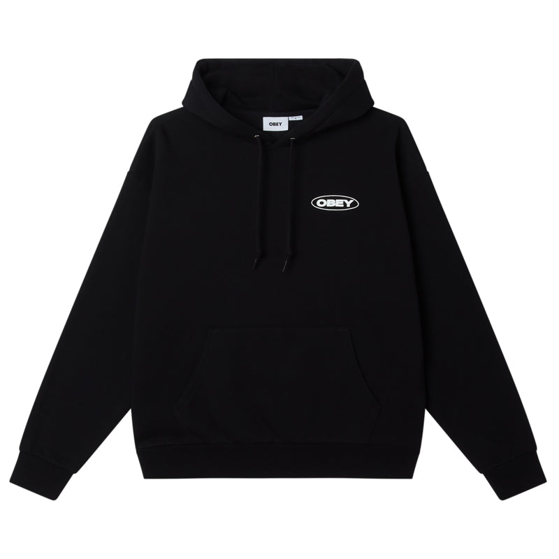 OBEY OVAL CITIES HOOD FLEECE