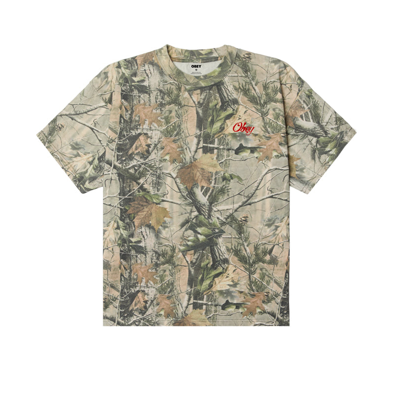 OBEY AIRBRUSHED ROSE TEE