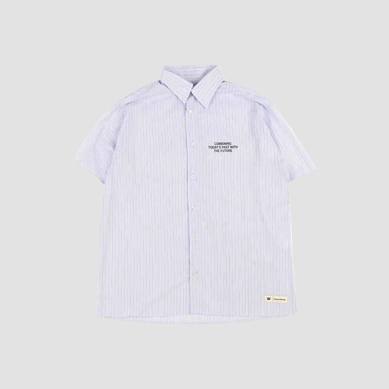 CAT STRIPED S/S SHIRT