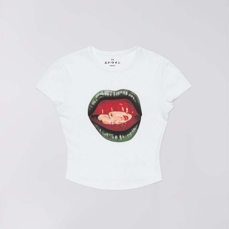 EDWIN W EAT YOUR FACE T-SHIRT