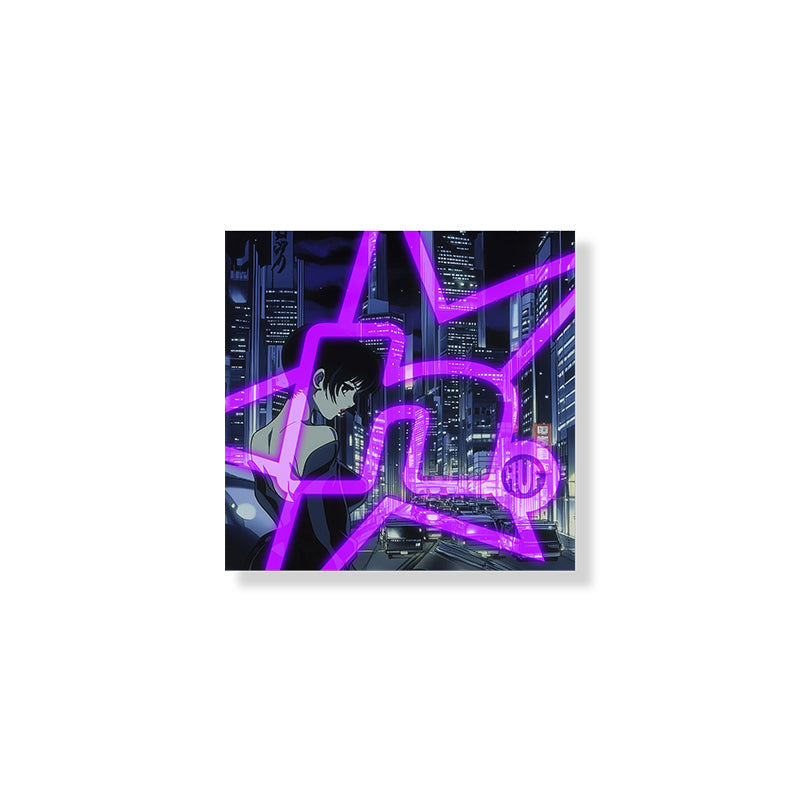 HUF CYBERPUNK STICKER