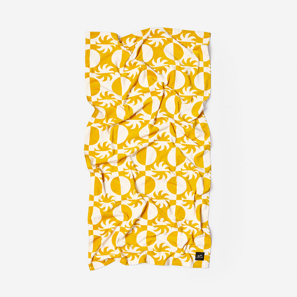 SLOWTIDE DUALLY BEACH TOWEL - SUNSHINE