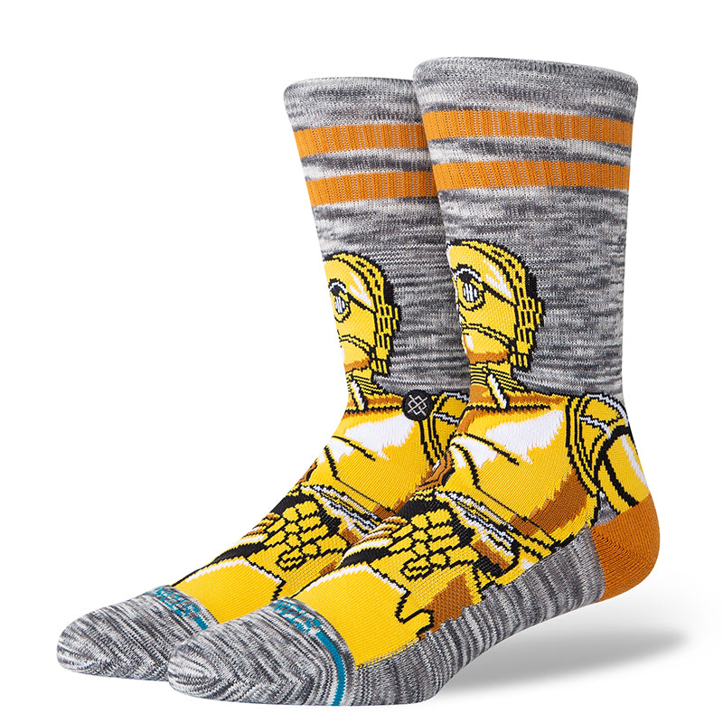 STANCE C3PO CREW SOCKS