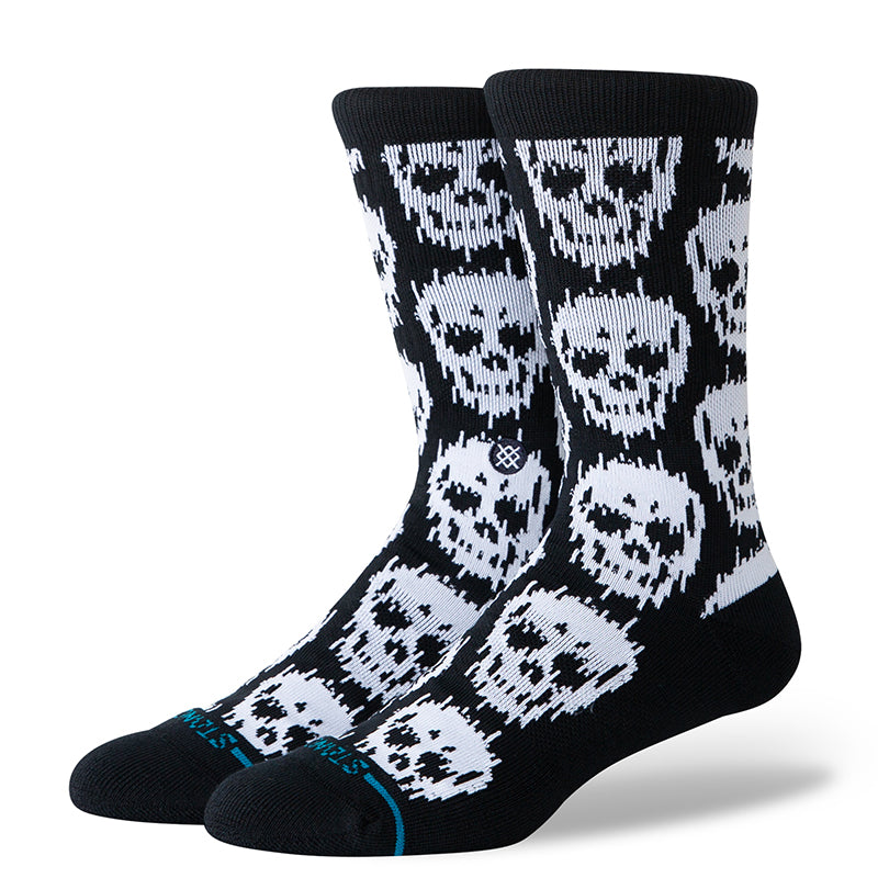 STANCE STATIC SKULL CREW SOCKS