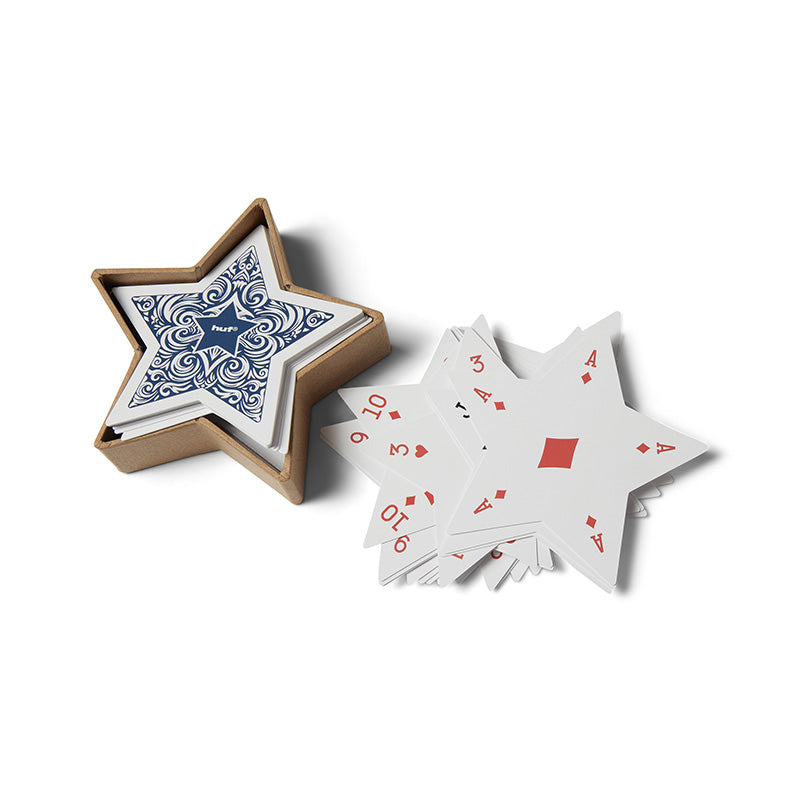 HUF STAR SHAPED PLAYING CARDS