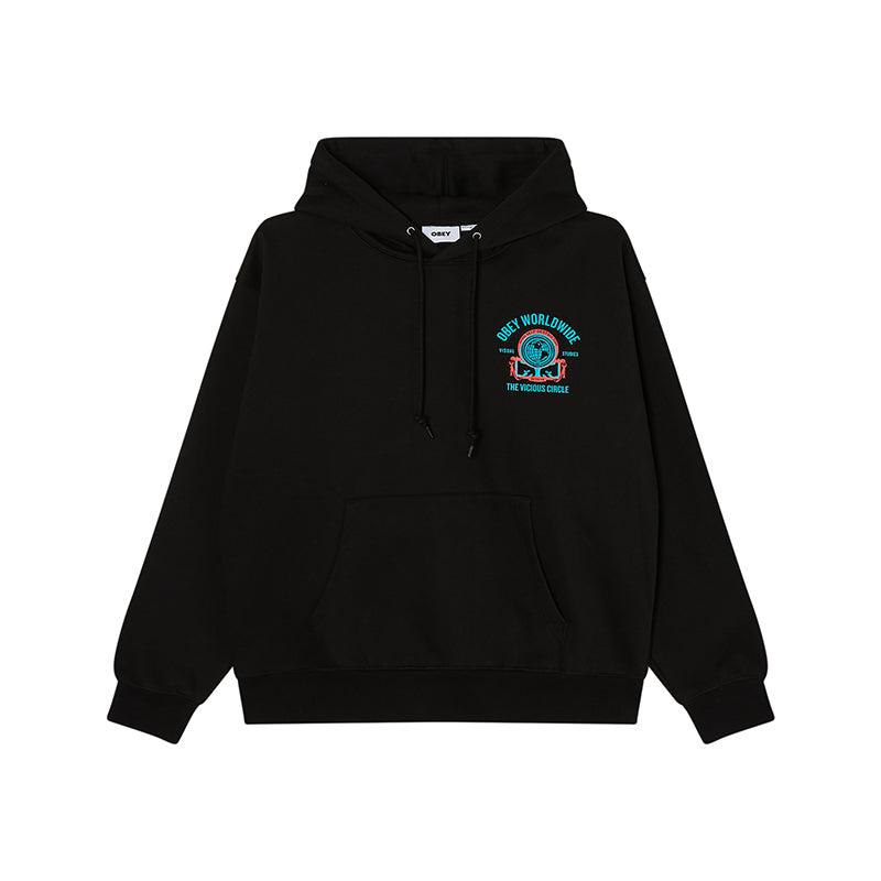 OBEY VICIOUS CIRCLE HOOD FLEECE