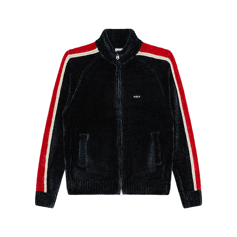 OBEY VAREN ZIP UP SWEATER