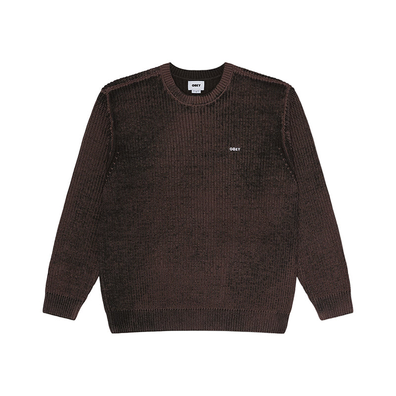 OBEY SPRAY EFFECT SWEATER II