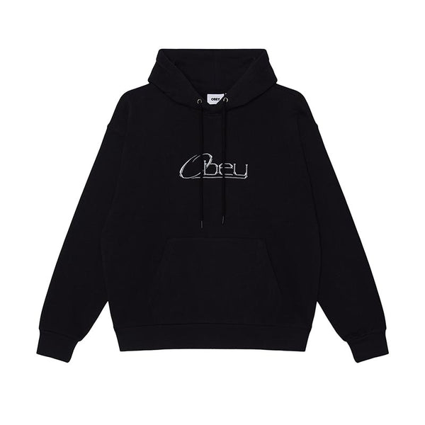 OBEY CHROME HOOD FLEECE