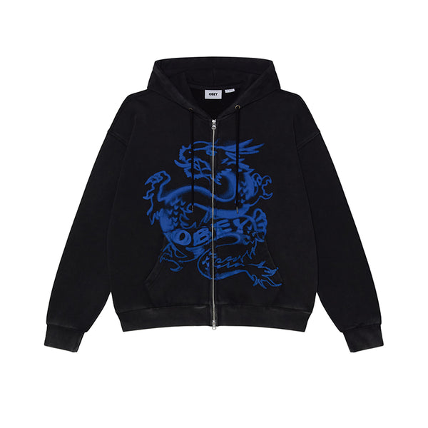OBEY DRACO ZIP HOOD