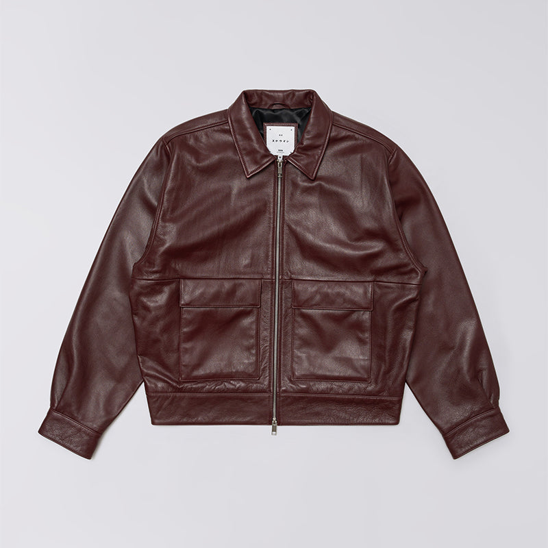 EDWIN DOGMA LEATHER JACKET