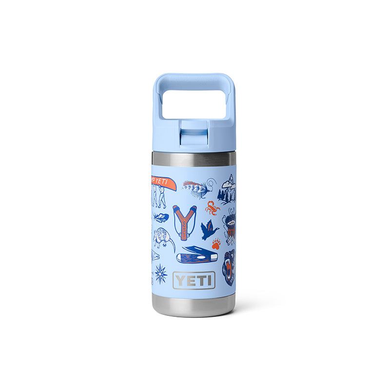 YETI RAMBLER JR 12 OZ KIDS BOTTLE - SUMMER CAMP COLLECTION