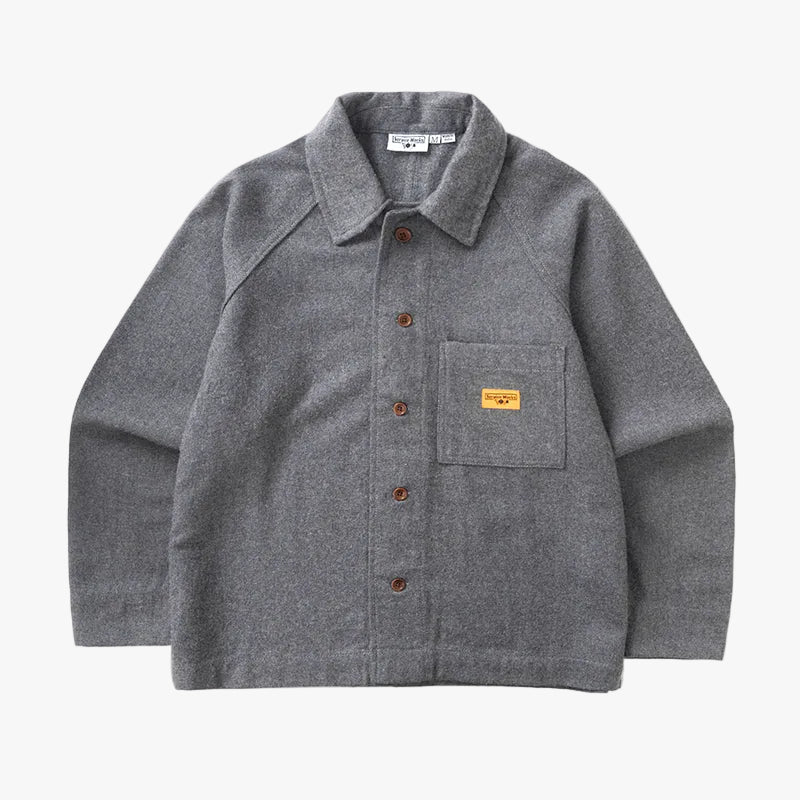 SERVICE WORKS FLANNEL FRONT OF HOUSE OVERSHIRT