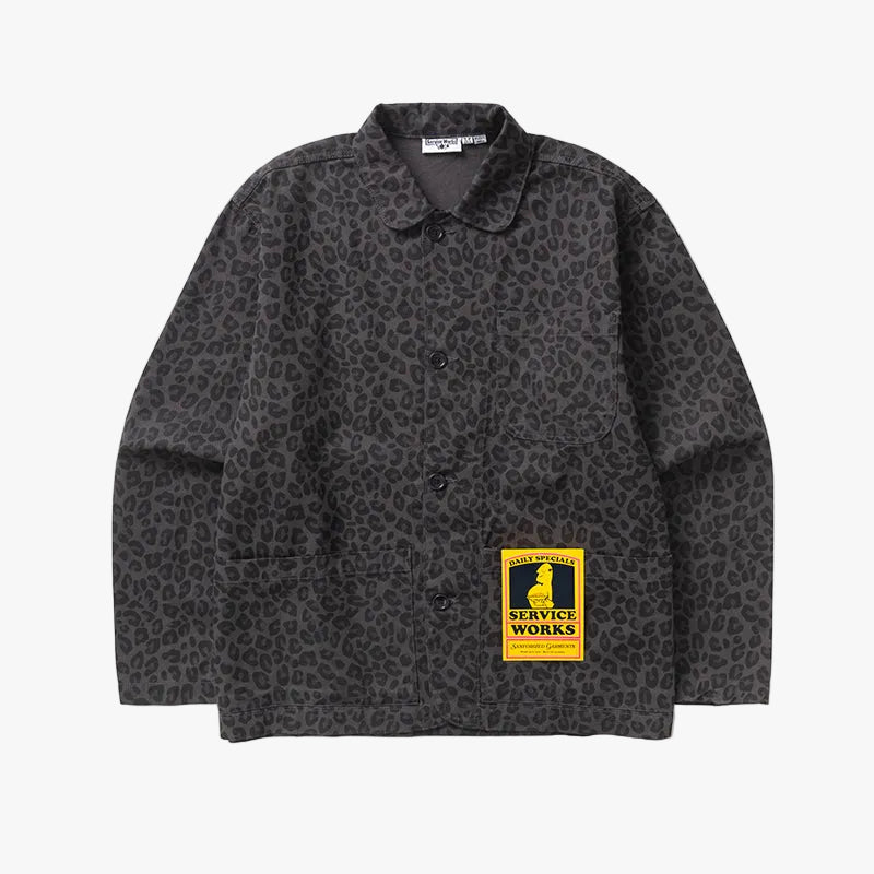 SERVICE WORKS PATTERNED EASY CHEF SHIRT