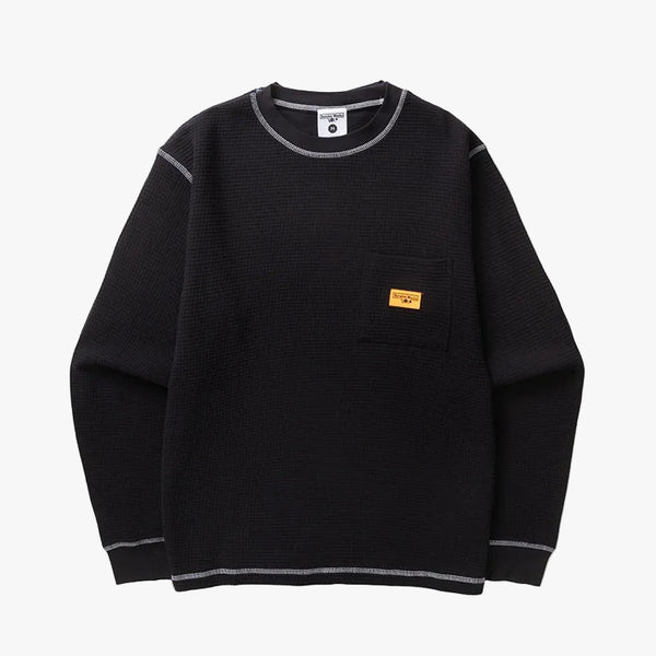 SERVICE WORKS WAFFLE CONTRAST THERMAL LS TEE