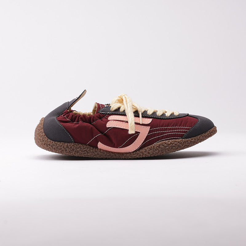 PURAAI CORSA VINTAGE NYLON SHOES - RED VORTEX