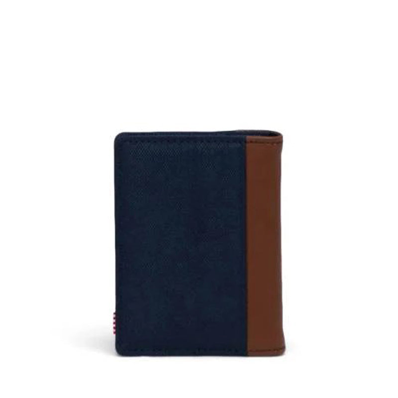 HERSCHEL -T GORDON WALLET NAVY/TAN