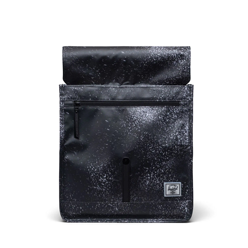 HERSCHEL -T CITY BACKPACK WEATHER RESISTANT SPRAY PAINT DISTRESS