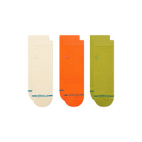 STANCE ICON QUARTER 3 PACK SOCKS