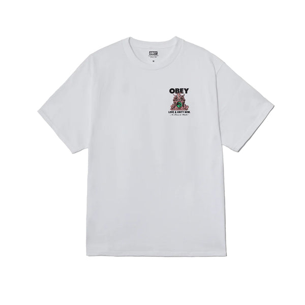 OBEY LOVE & UNITY NOW TEE