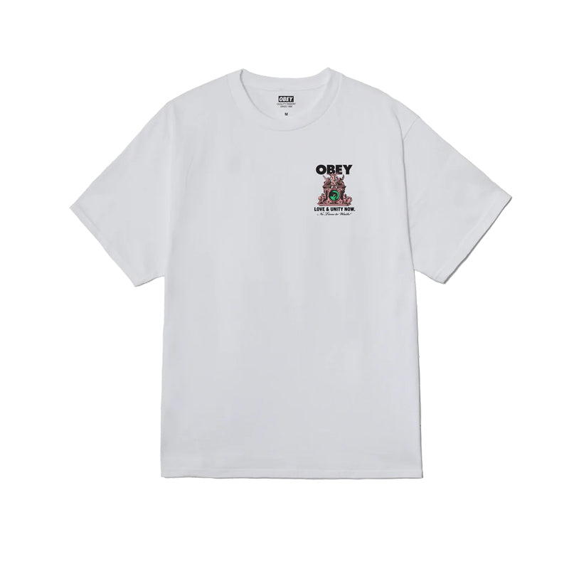 OBEY LOVE & UNITY NOW TEE