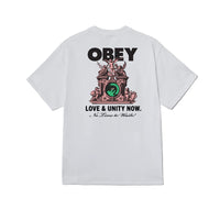 OBEY LOVE & UNITY NOW TEE
