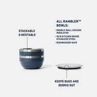 YETI RAMBLER INSULATED BOWL MEDIUM