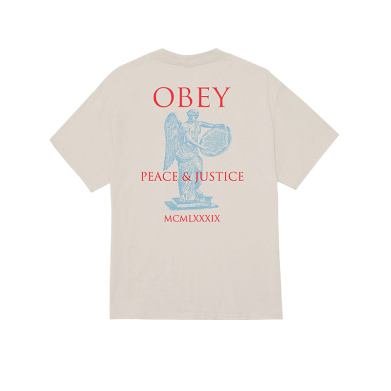 OBEY PEACE & JUSTICE STATUE CLASSIC TEE