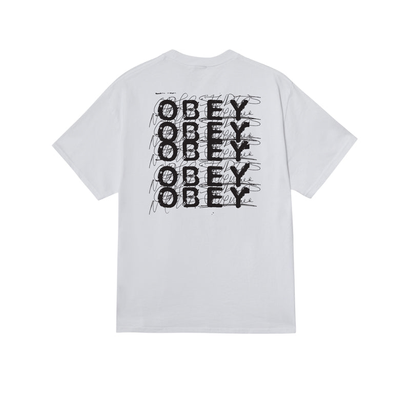 OBEY SCRIBBLE CLASSIC TEE
