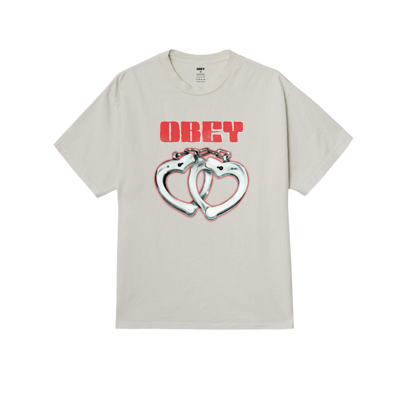 OBEY CUFFS PIGMENT BOX TEE