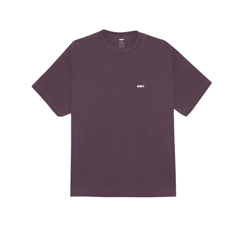 OBEY BOLD STAR PIGMENT BOX TEE