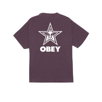 OBEY BOLD STAR PIGMENT BOX TEE