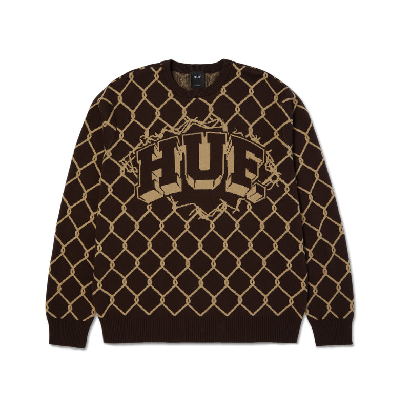 HUF BREAKTHROUGH CREWNECK SWEATER