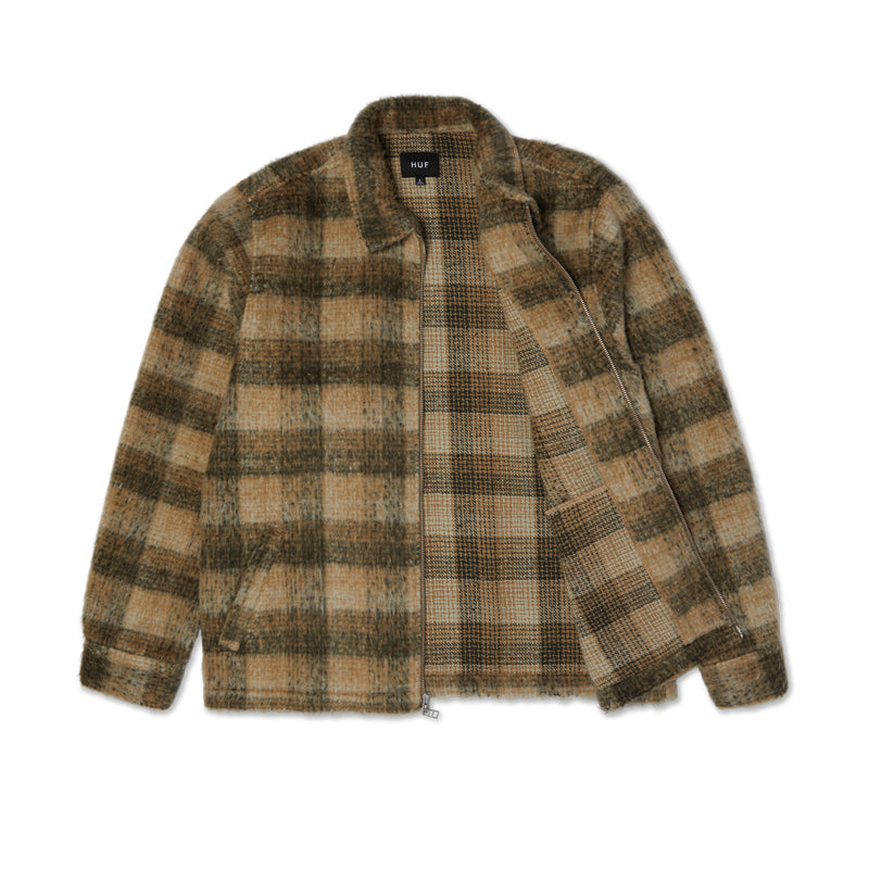 HUF MEGABLAST PLAID JACKET