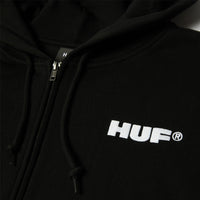 HUF ALL CAPS F/Z HOODIE