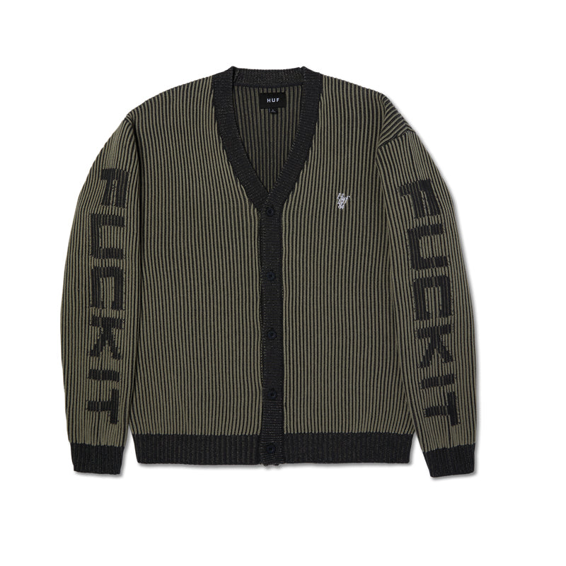 HUF REPEATER CARDIGAN