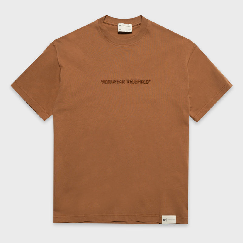 CAT WORKWEAR REDEFINED EMBROIDERY T-SHIRT