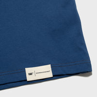 CAT CONTRAST STITCH T-SHIRT